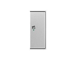 ABB Kryt ELEMENT, TIME 6220E-A02203 08 2násobný pravý, symbol „scény“; titanová