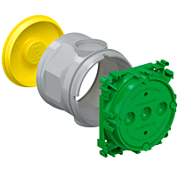 KAISER  Krabice přístrojová hloubka 82 mm, do betonu