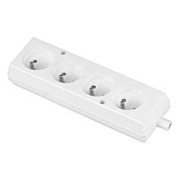 Čtyřzásuvka GN-470 s uzemněním