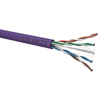 SOLARIX Kabel UTP 4x2x0,5 CAT6 LSOH (balení 305m/cívka)
