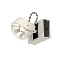 SLV Svítidlo LED KALU 1 17W 1000lm 3000K 60° nástěnné reflektor IP20 bílá/černá
