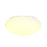 LIPSY 40 Dome, LED, venkovní nástěnné a stropní nástavbové svítidlo, bílá, IP44, 3000/4000K