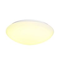 LIPSY 50 Dome, LED, venkovní nástěnné a stropní nástavbové svítidlo, bílá, IP44, 3000/4000K