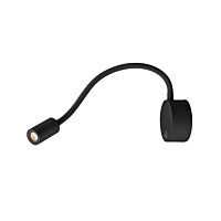 SLV Svítidlo LED DIO FLEX PLATE 1,9W 100lm 2700K IP20 černá