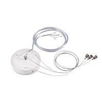 SLV Závěsná sada pro 1–10V MEDO LED, bílá, 5žilový kabel