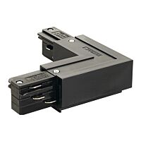 SLV Spojka EUTRAC L plast rohová vnější uzemnění  s možností napájení  IP20 černá