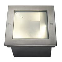 DASAR 255 LED SQUARE inground fitting, asymmetrical, stainl. steel 316, 28W, 3000K