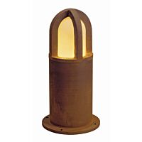SLV Svítidlo RUSTY CONE 40 11W E27 lampa stojací 40cm IP54 rezavá