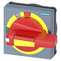 SIEMENS  Ložisko ručního pohonu žluto-červená barevná kombinace s vyrovnávacím adaptérem, pro 3VA13, 3VA14, 3VA23, 3VA24  typ 8UD1731-0AB15