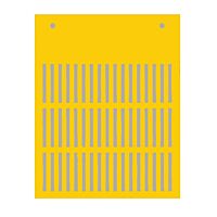 Štítek zásuvný (pro dutinku) KCPM-Y 4x30