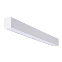 KANLUX Svítidlo LED ALIN 4LED 1240mm NT přisazené 220V T8 G13 mikroprismatický difuzor IP20 bílá