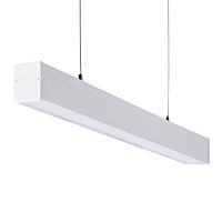 KANLUX Svítidlo LED ALIN 4LED 1240mm závěs mikroprizmatický difuzor 220V T8 G13 IP20 bílá