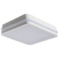 KANLUX Svítidlo LED  BENO čtverec 24W 2060lm 4000K s čidlem IP54 bílá