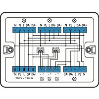 WAGO Krabice 899-681/146-000 Distribuční 230 V + DALI 1 vstup, bílá