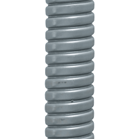 AGRO  Ochranná hadice ocelová, pozinkovaná, povrch PVC, šedá, průměr 14mm