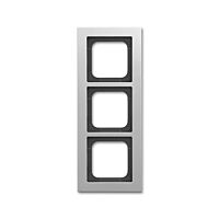 ABB BUSCH AXCENT Rámeček 2CKA001754A4695 trojnásobný, pro vodorovnou i svislou montáž, titanová