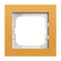 ABB BUSCH AXCENT Rámeček 2CKA001754A4760 jednonásobný, žluté sklo