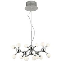 AZZARDO Svítidlo Neurono 15 AZ0107 G4 15x20W 12V závěsné závěsné IP20 chrom