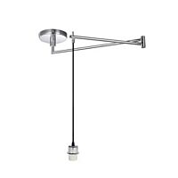 AZZARDO Svítidlo Natalia S AZ1924 E27 60W flexibilní IP20 chrom