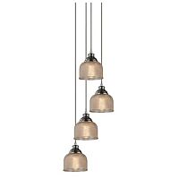 AZZARDO svítidlo Mora 4 AZ2110 E27 4x60W závěsné IP20 chrom