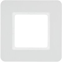 Rámeček, 1-násobný, Berker Q.7, bílá sam