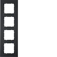 Rámeček 4-násobný, Berker B.7, antracit,