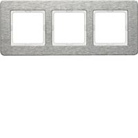 Rámeček, 3-násobný, vodorovný, Berker Q.