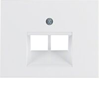 Centrální díl pro zásuvku datovou 2x RJ4