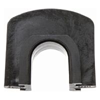 Spojovací průchodka, na povrch, černá, l