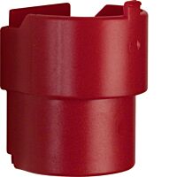 Průchodka HAGER 1887 distanční červená