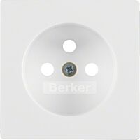 Centrální díl pro zásuvku se zemnícím ko