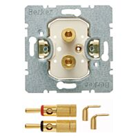 Zásuvka, reproduktorová, stereo, High En