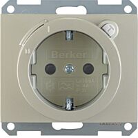 Zásuvka, SCHUKO, 16 A, 250 V~ s nadproud