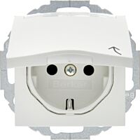 Zásuvka, SCHUKO, 16 A, 250 V ~, natáčecí