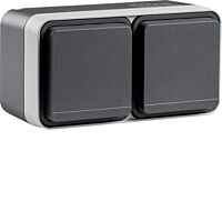 Dvojzásuvka BERKER 6768823515 W.1 IP55