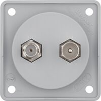 Zásuvka, anténní, TV-SAT, Integro přístr