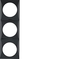 Rámeček 3-násobný, Integro Flow, černá,