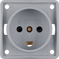 Zásuvka s ochr. kontaktem, DK, Integro p