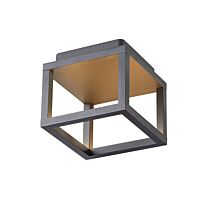 SLV Svítidlo LED QUADRULO CL 7,5W 230lm 3000K nástěnné IP55 antracit