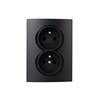 Spínač LOGI 33610 č.2 mat.černá