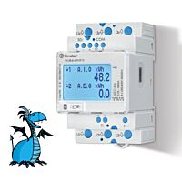 Elektroměr elektr. 3F/80 A, tř.1/B, MID,