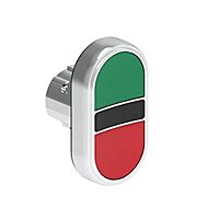 Dvoutlačítkový ovladač, kovové, ?22mm, d