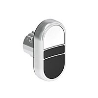 Dvoutlačítkový ovladač, kovové, ?22mm, d