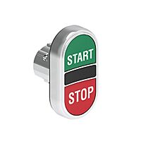 Dvoutlačítkový ovladač, kovové, ?22mm, d