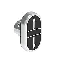 Dvoutlačítkový ovladač, kovové, ?22mm, d