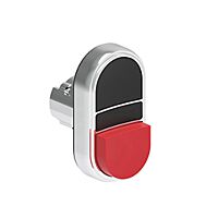 Dvoutlačítkový ovladač, kovové, ?22mm, 1