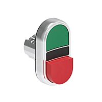 Dvoutlačítkový ovladač, kovové, ?22mm, 1