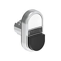 Dvoutlačítkový ovladač, s návratem,  kov