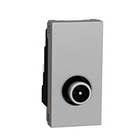 Zásuvka Unica TV indiv. 1,5 dB 1m alumin