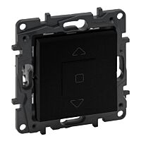 Spínač NILOÉ 863544 žaluziový černý